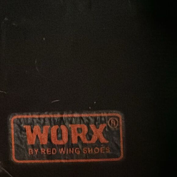 Red Wing Worx #5266 Black Leather Composite Safety Toe Men's Work Boot Size 6.5 - Picture 11 of 11